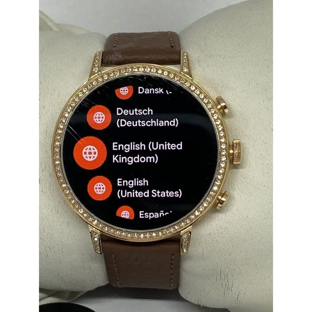 Fossil Gen 4 Authentic Digital Dial Smart Watch Custom Band FTW6011 LT434